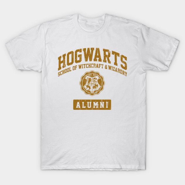 Hogwarts Alumni (Gold) T-Shirt-TOZ